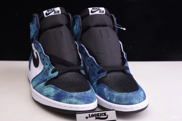 Bmlin Tie-Dye Air OG 1 High Jordan CD0461-100 0712